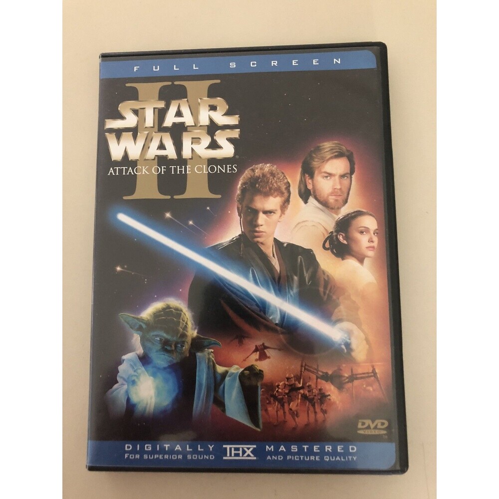 Star Wars,‎ Episode II: Attack of the Clones DVD in Case- Missing Disc #2